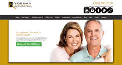 Desktop Screenshot of norman-dental.com